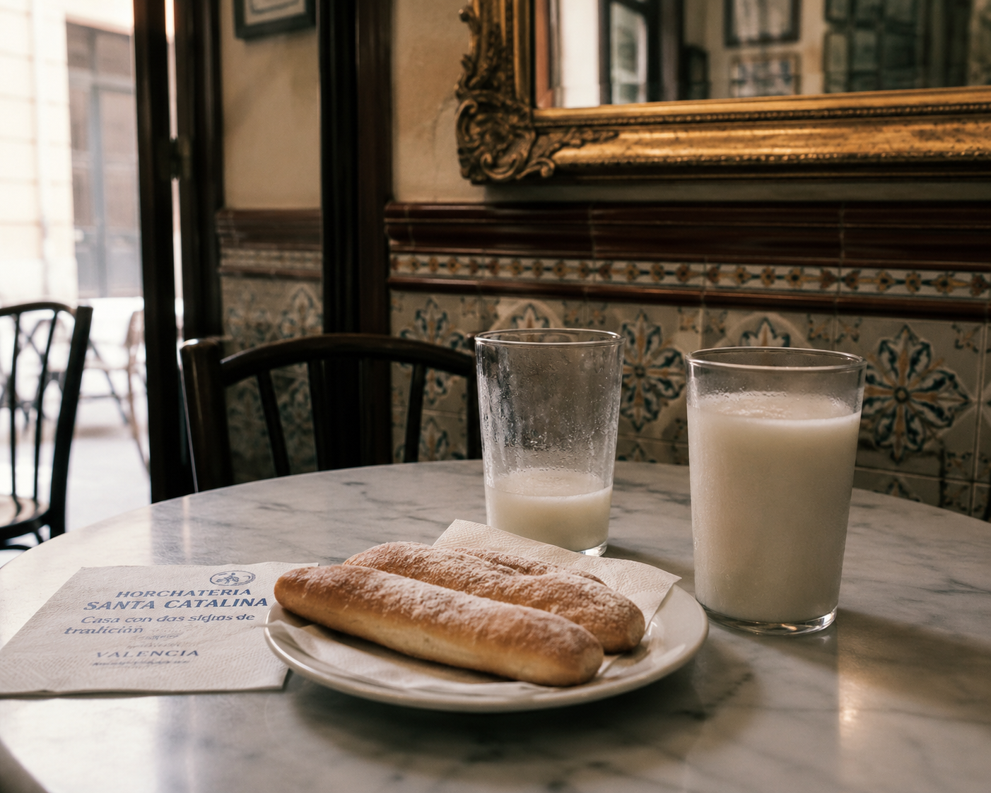 Horchata at Santa Catalina