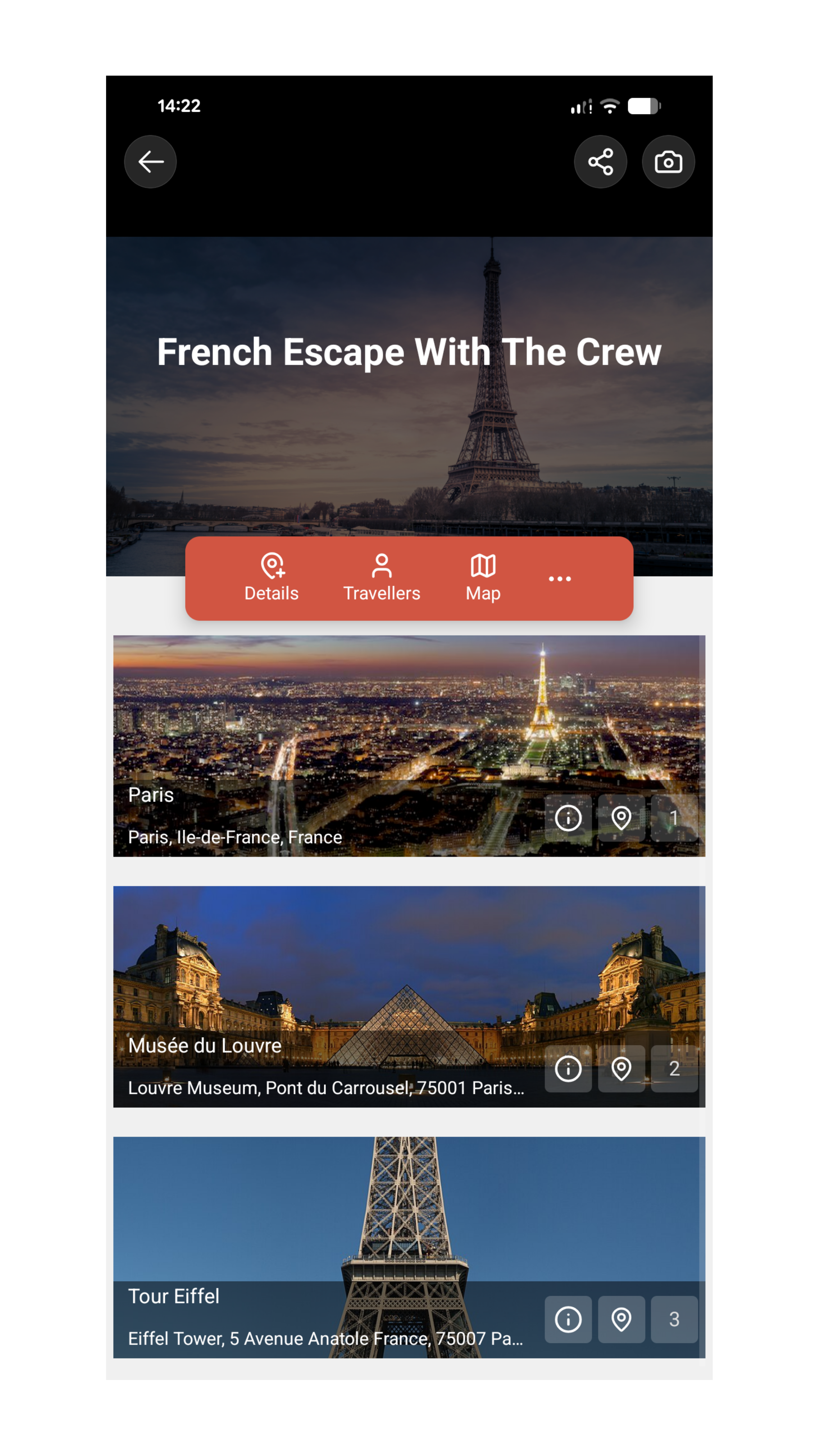 Nakavo French Escape Trip Plan