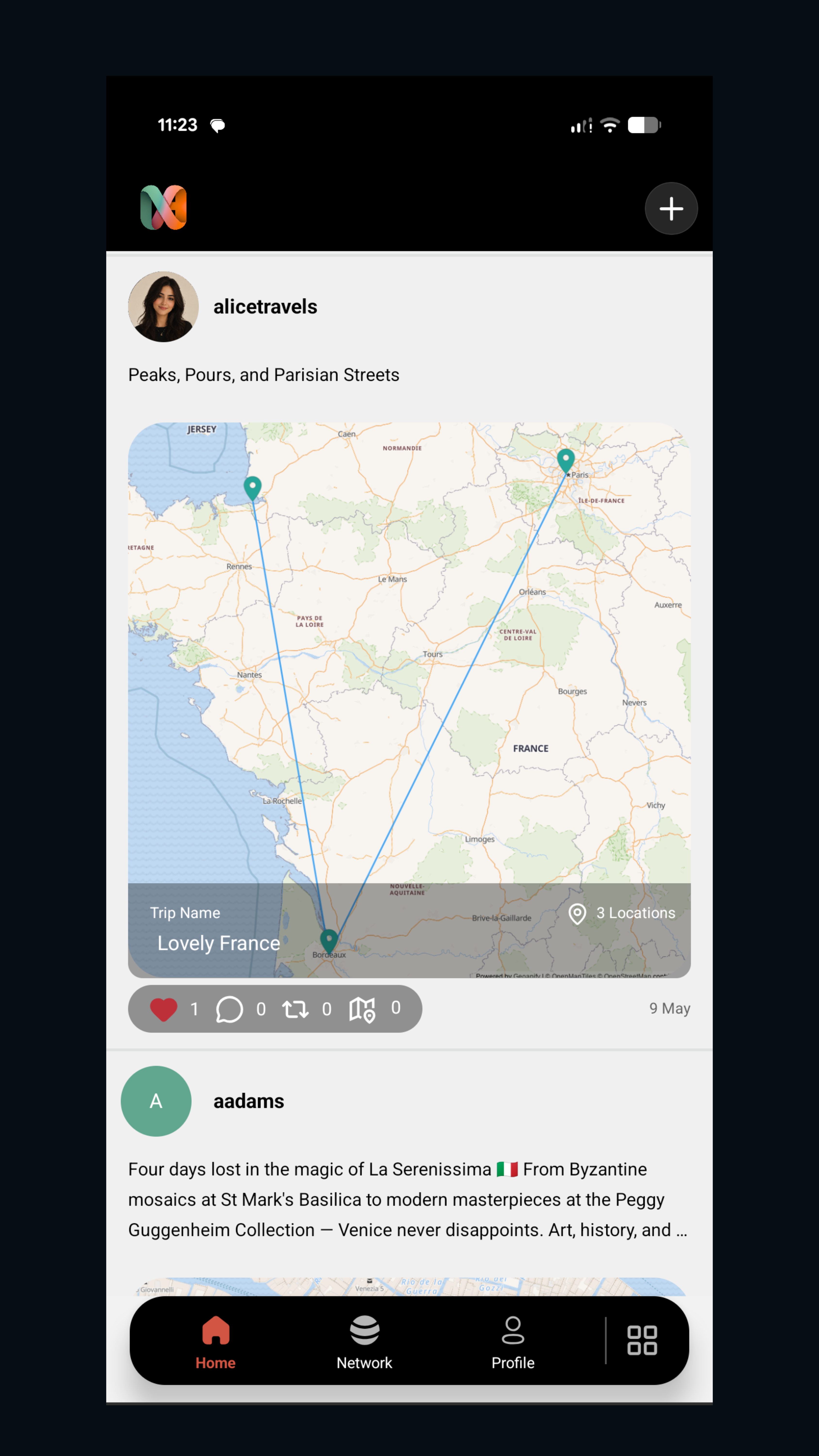 Nakavo Travel Feed